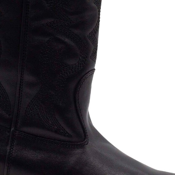 Westy high boots in black calfskin