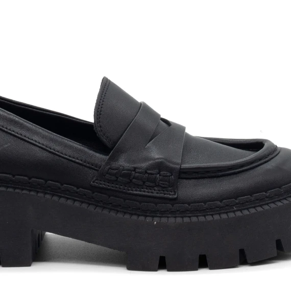 H04 Bob-Mocassino nero 